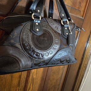 Coach Black and Brown Women's Bag